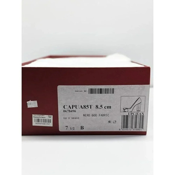 Salvatore Ferragamo Capua 85 Women's Flower Heel Satin Pump Size 7.5 (MSRP $850) - Picture 12 of 12